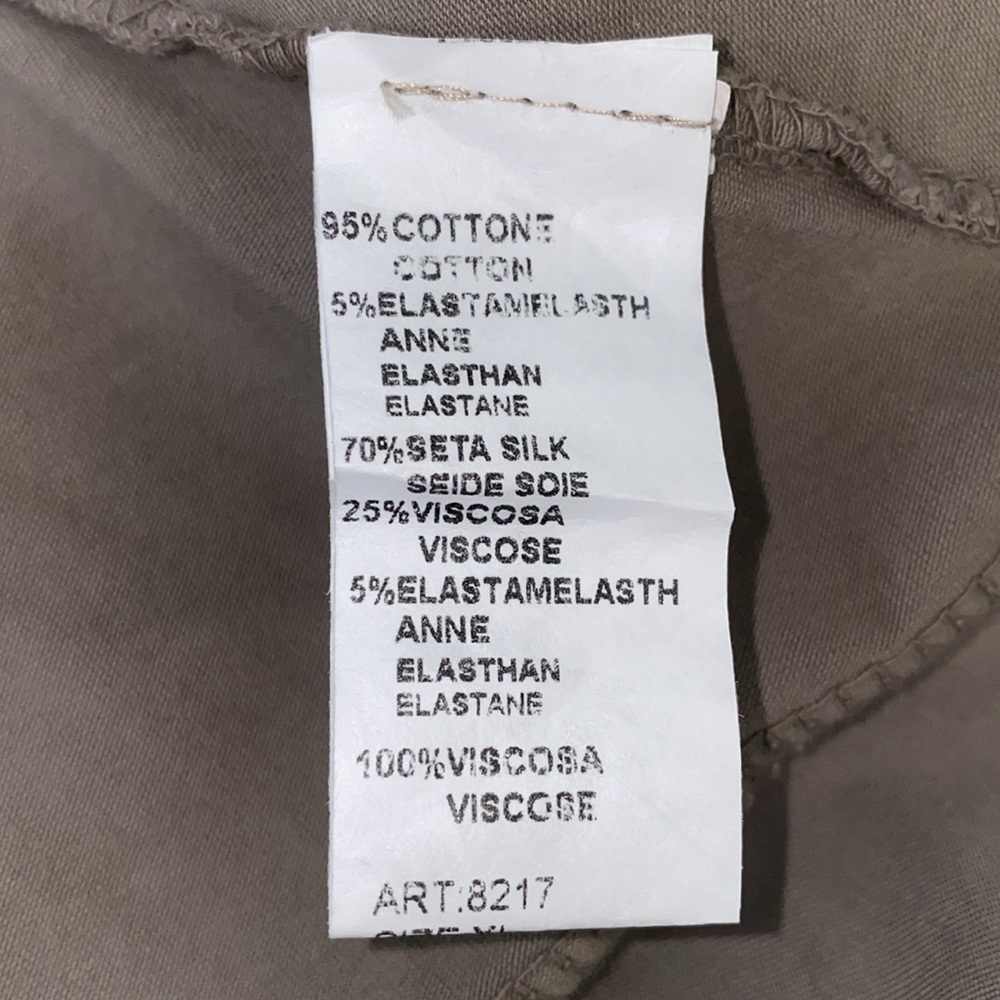 Lea Rigoli XL Boho Asymmetrical Dress Tan - Picture 10 of 12